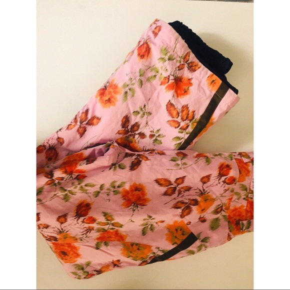 Bogner Pants - Bogner 6 floral pink snow board pants